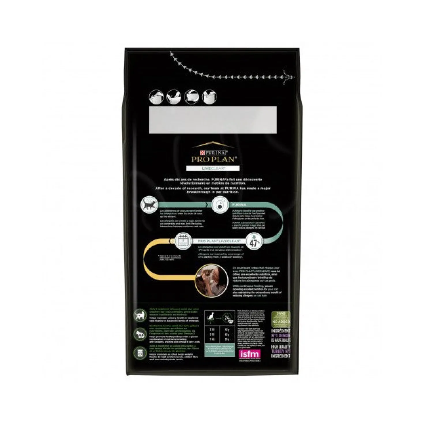 PRO PLAN LiveClear Sterilised Adult à la Dinde - Croquettes pour chat