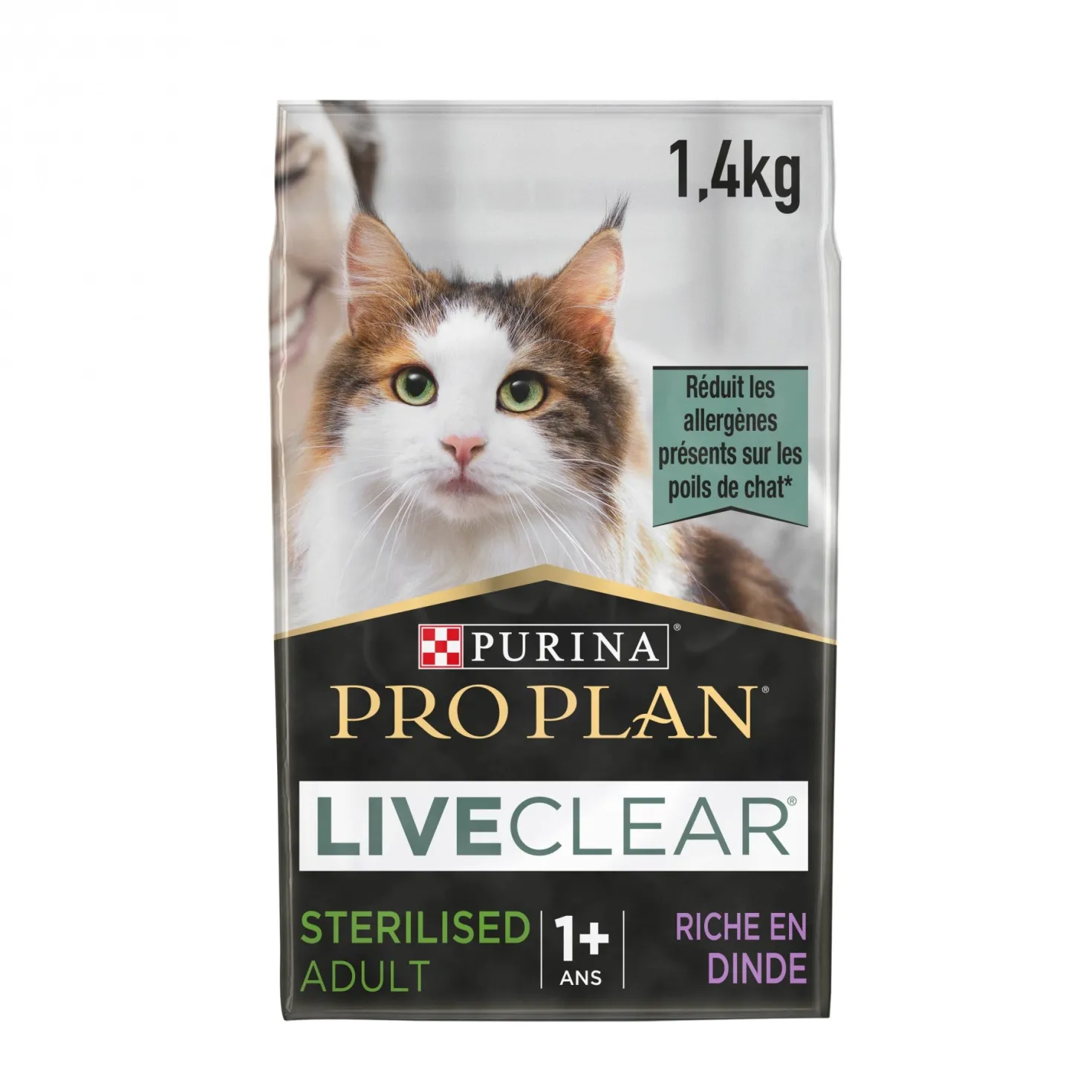 PRO PLAN LiveClear Sterilised Adult à la Dinde - Croquettes pour chat