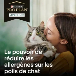 PRO PLAN LiveClear Sterilised Adult au Saumon - Croquettes pour chat