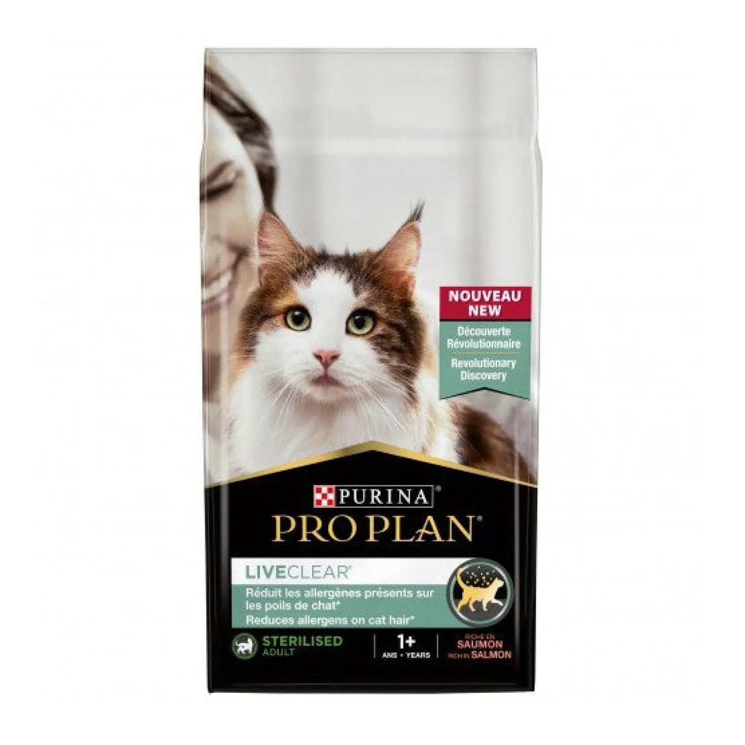 PRO PLAN LiveClear Sterilised Adult au Saumon - Croquettes pour chat
