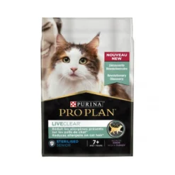Pro Plan LiveClear Sterilised senior à la dinde - croquettes chat