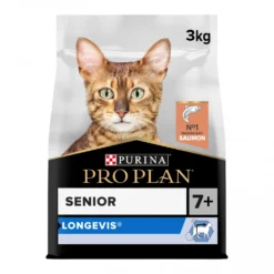 Pro Plan Longevis Senior au saumon - croquettes chat