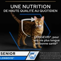 Pro Plan Longevis Senior en mousse au thon - pâtée chat