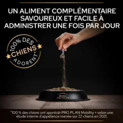 Pro Plan Mobility+ aliment complémentaire en poudre chien