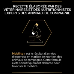 Pro Plan Mobility+ aliment complémentaire en poudre chien