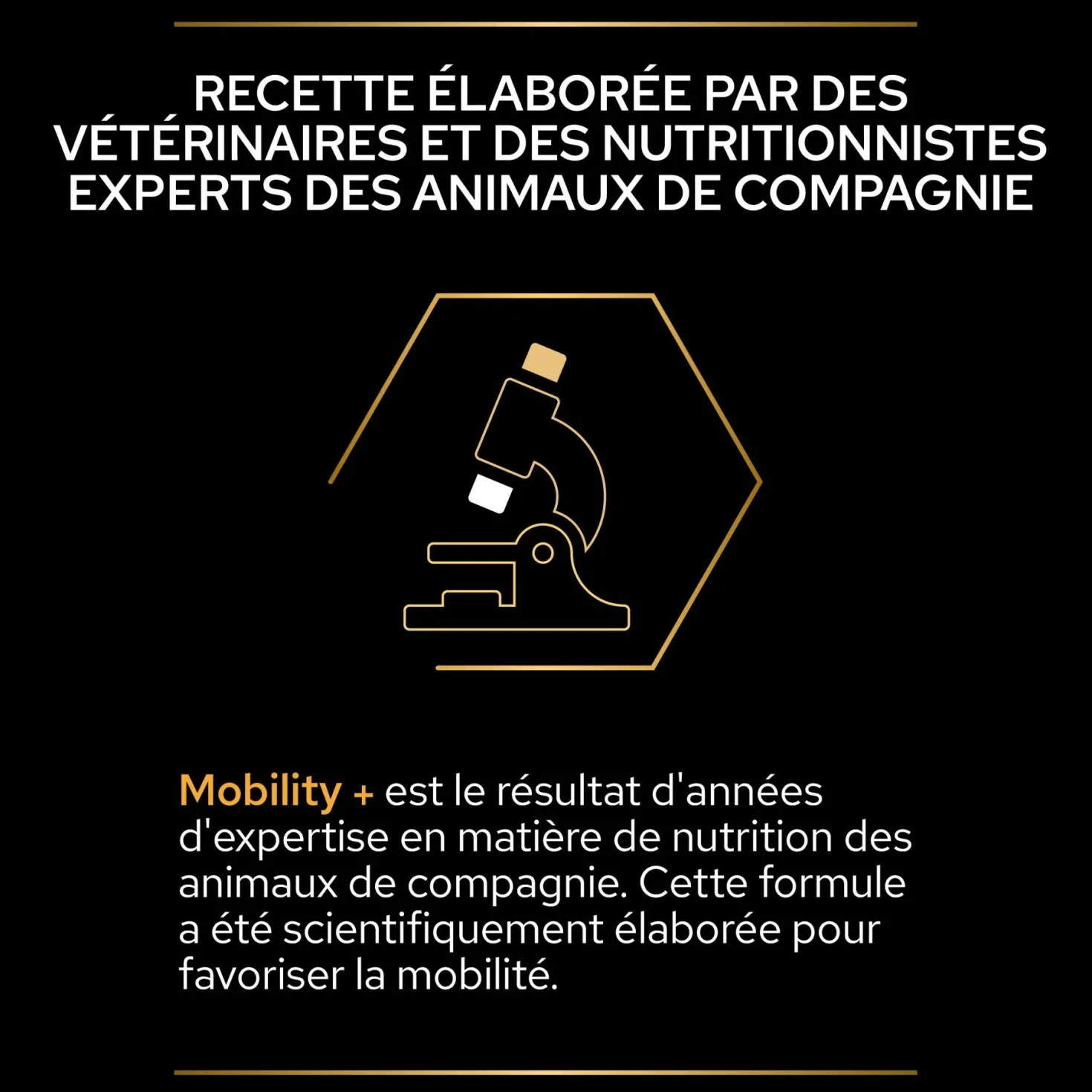 Pro Plan Mobility+ aliment complémentaire en poudre chien