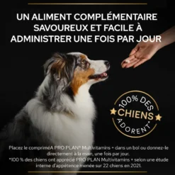 Pro Plan Multi Vitamins+ en comprimés chien