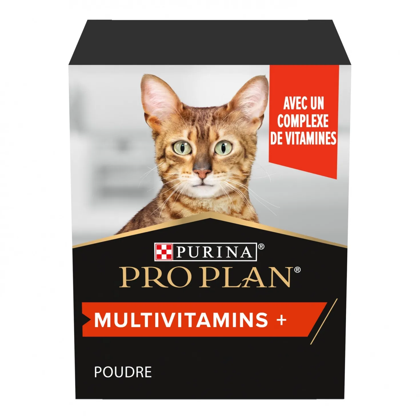 PRO PLAN Multi Vitamins+ en poudre - Aliment complémentaire pour chat