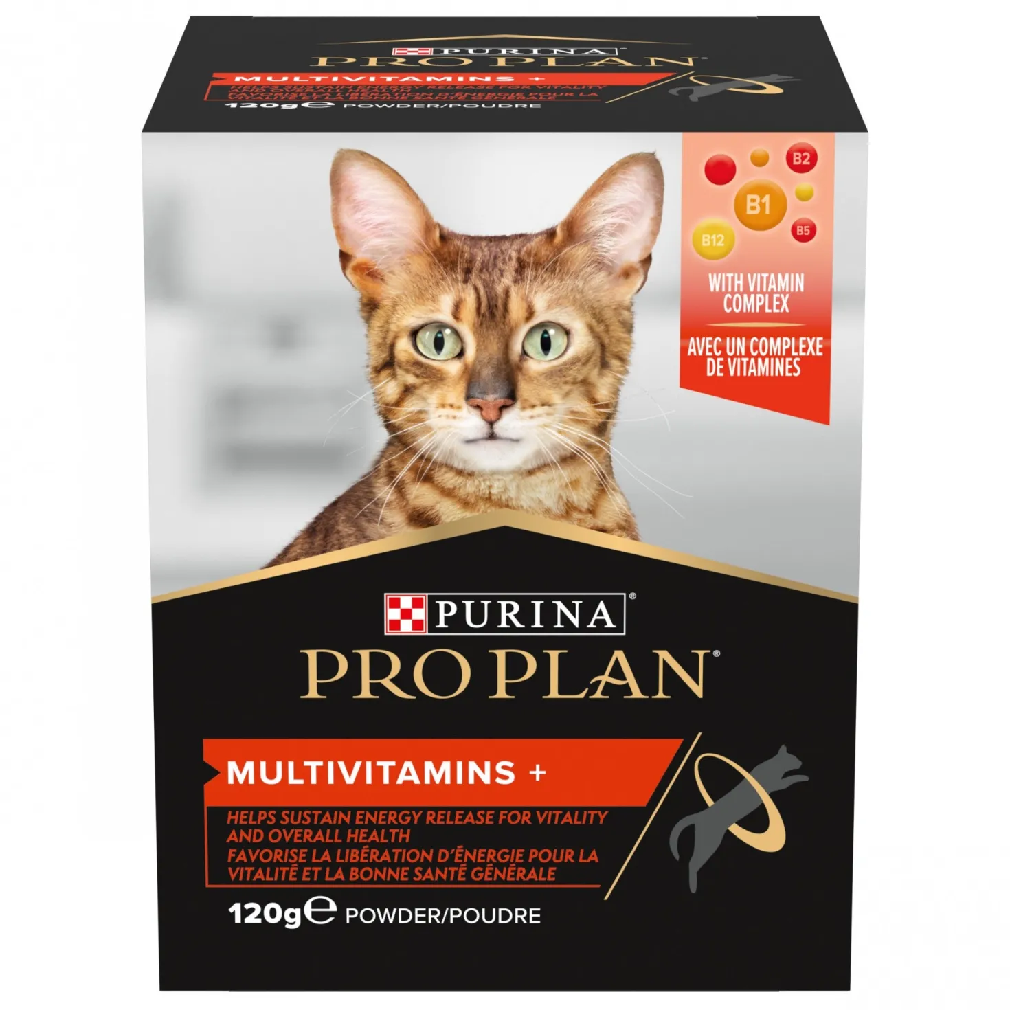 PRO PLAN Multi Vitamins+ en poudre - Aliment complémentaire pour chat