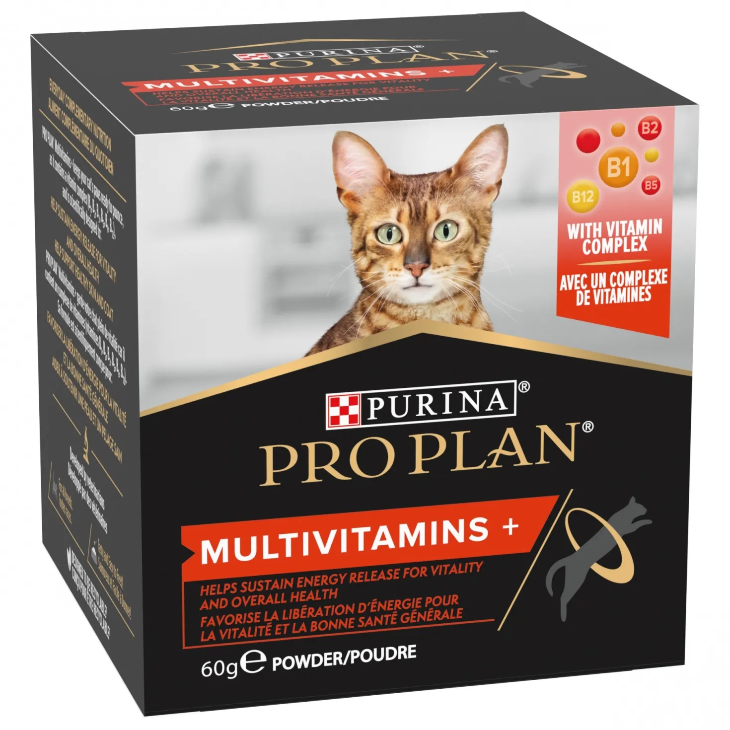 PRO PLAN Multi Vitamins+ en poudre - Aliment complémentaire pour chat