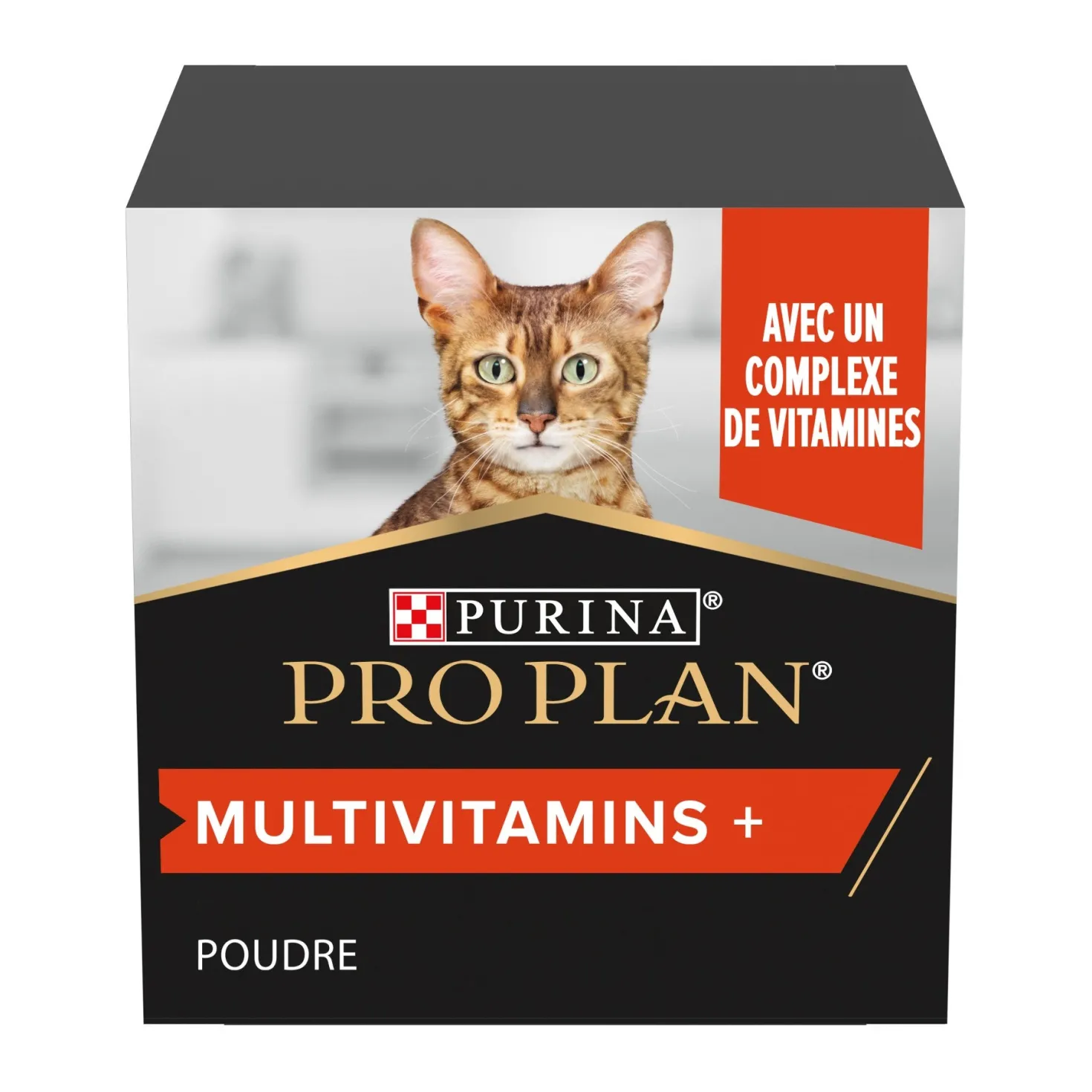 PRO PLAN Multi Vitamins+ en poudre - Aliment complémentaire pour chat