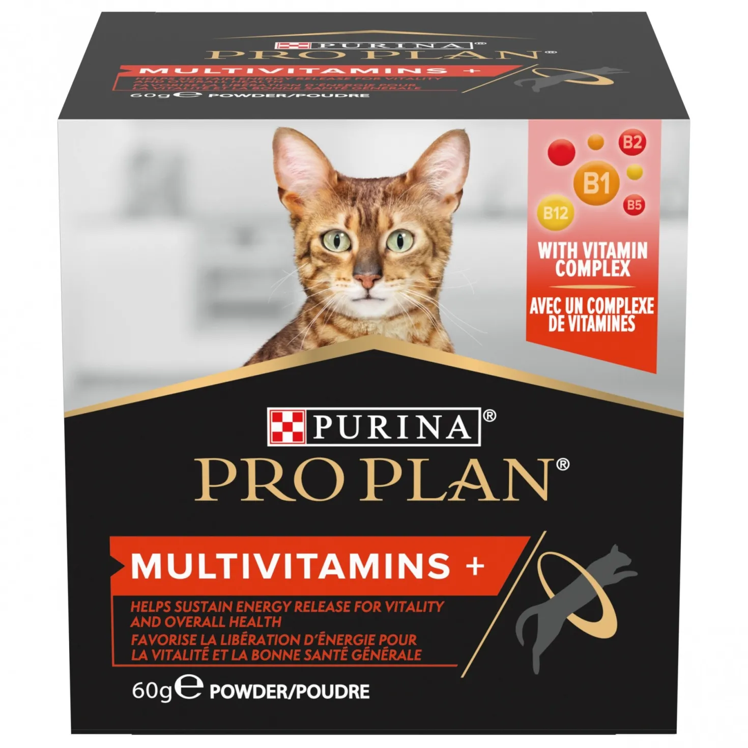 PRO PLAN Multi Vitamins+ en poudre - Aliment complémentaire pour chat