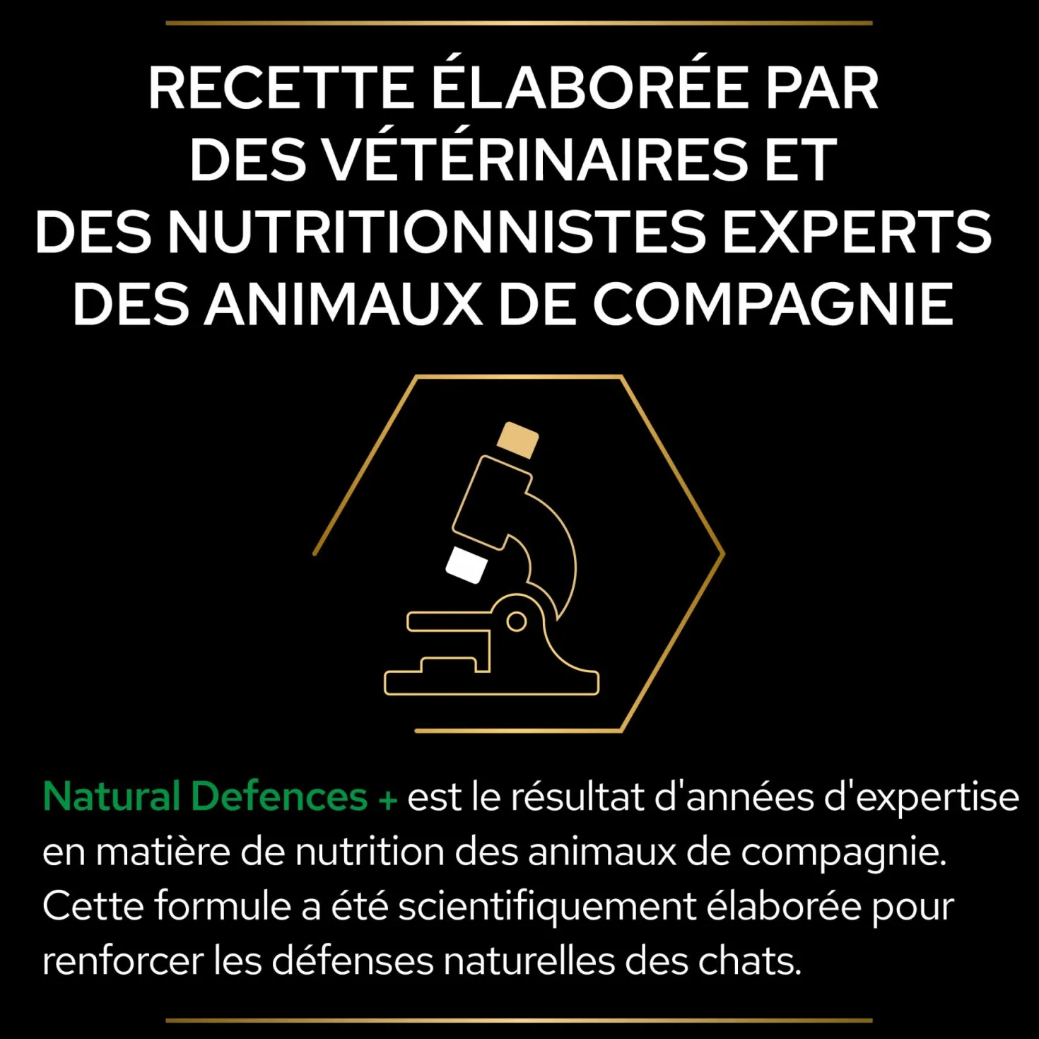 PRO PLAN® Natural Defenses+ en poudre - Aliment complémentaire pour chat
