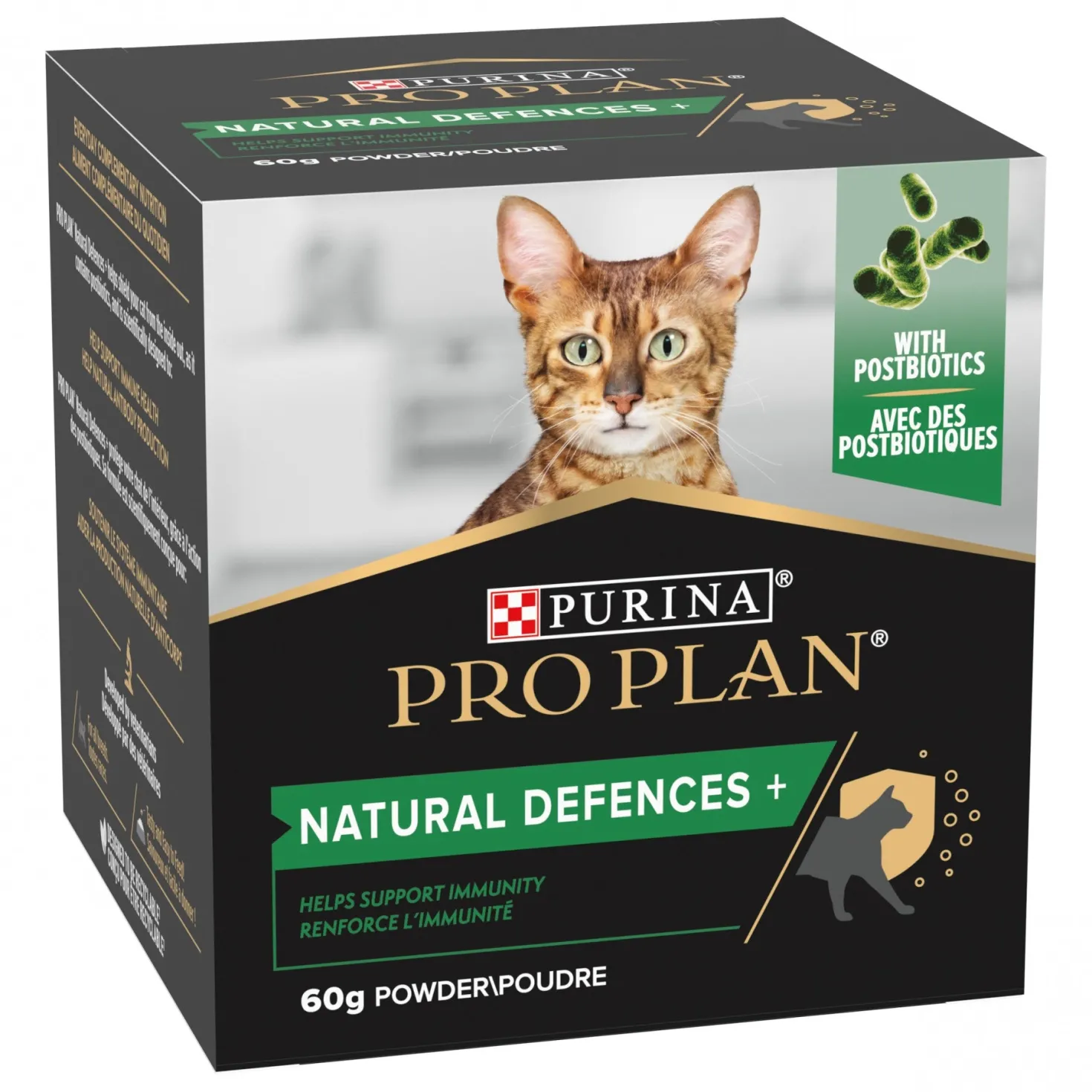 PRO PLAN® Natural Defenses+ en poudre - Aliment complémentaire pour chat