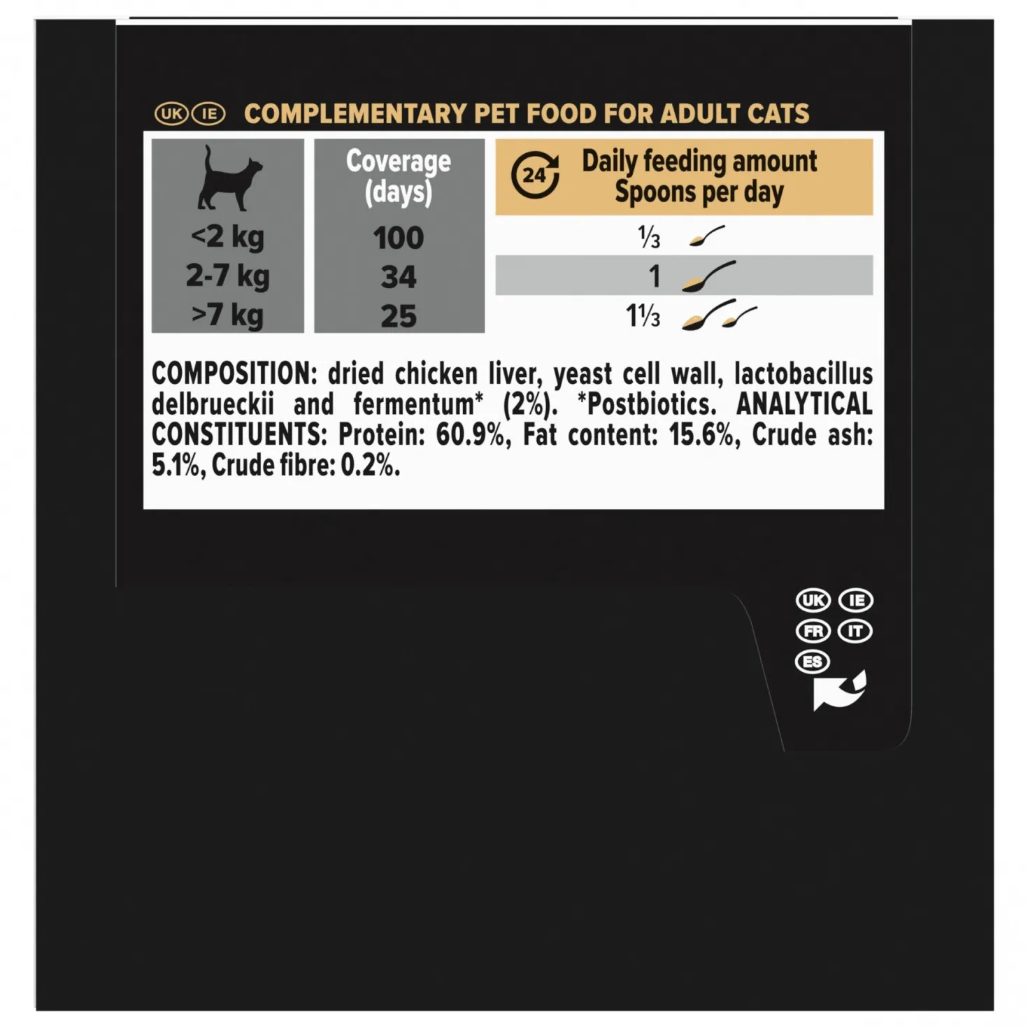 PRO PLAN® Natural Defenses+ en poudre - Aliment complémentaire pour chat