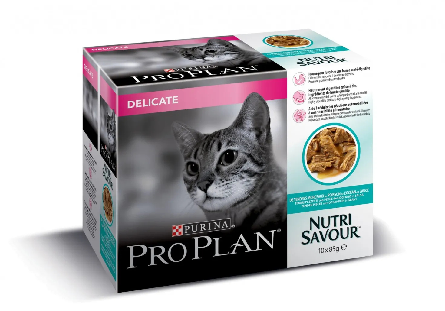 Pro Plan Nutrisavour Delicate en sauce - pâtée chat