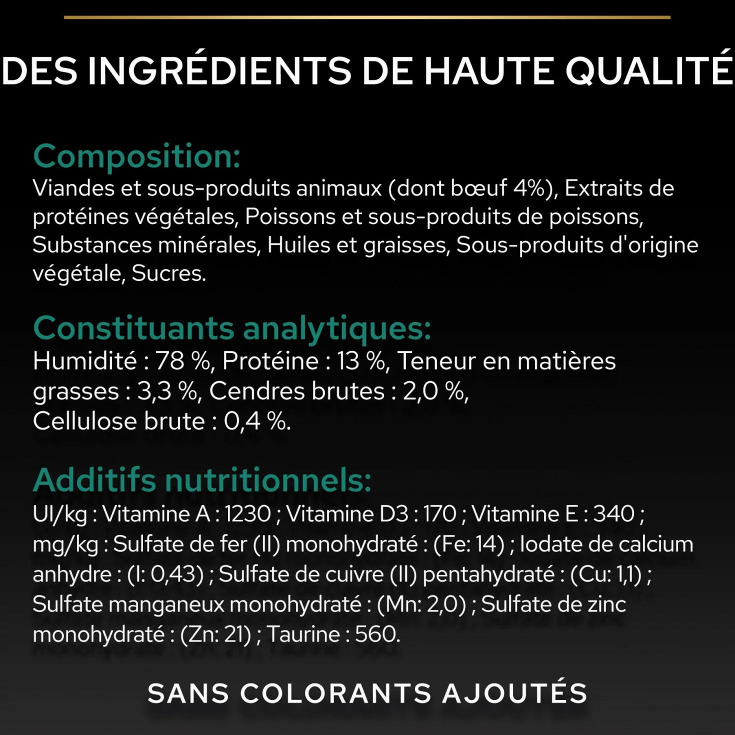 Pro Plan Nutrisavour Sterilised en sauce - pâtée chat