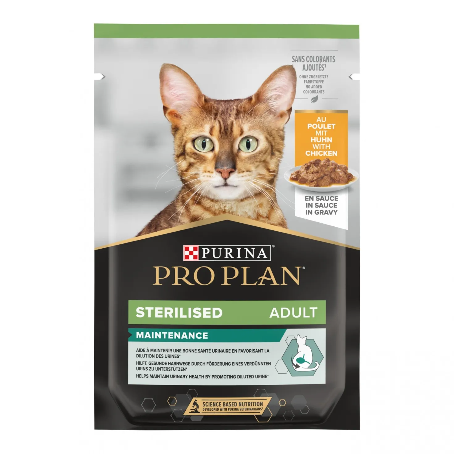 Pro Plan Nutrisavour Sterilised en sauce - pâtée chat