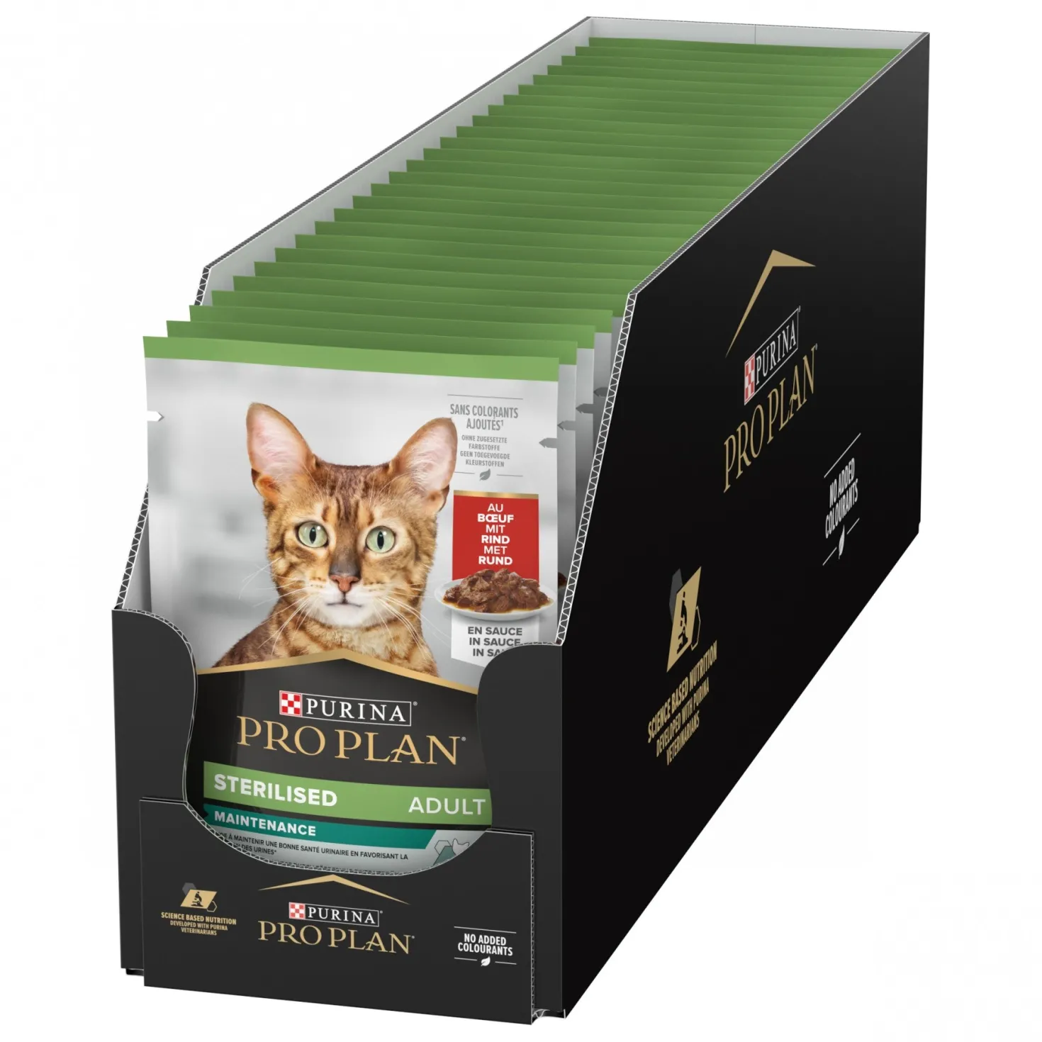 Pro Plan Nutrisavour Sterilised en sauce - pâtée chat