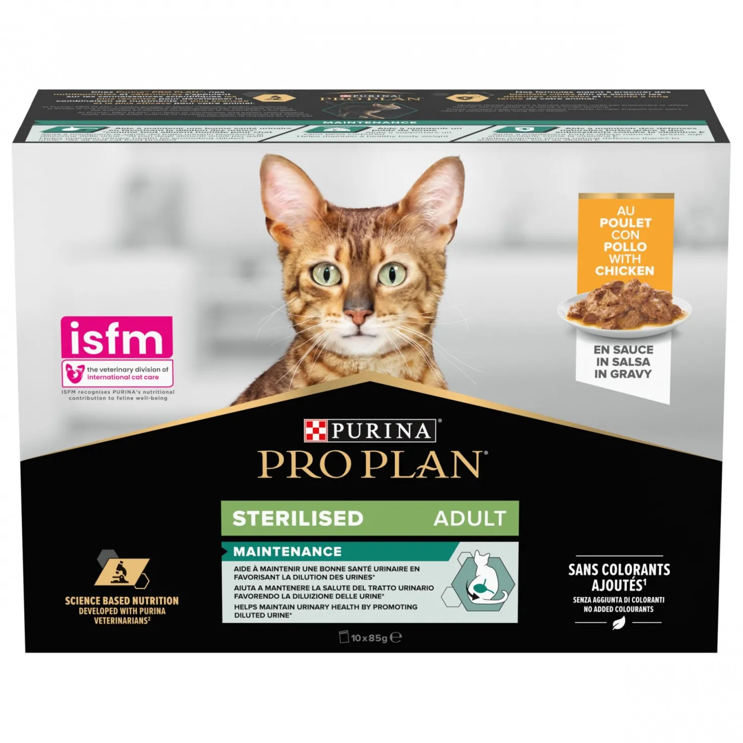 Pro Plan Nutrisavour Sterilised en sauce - pâtée chat