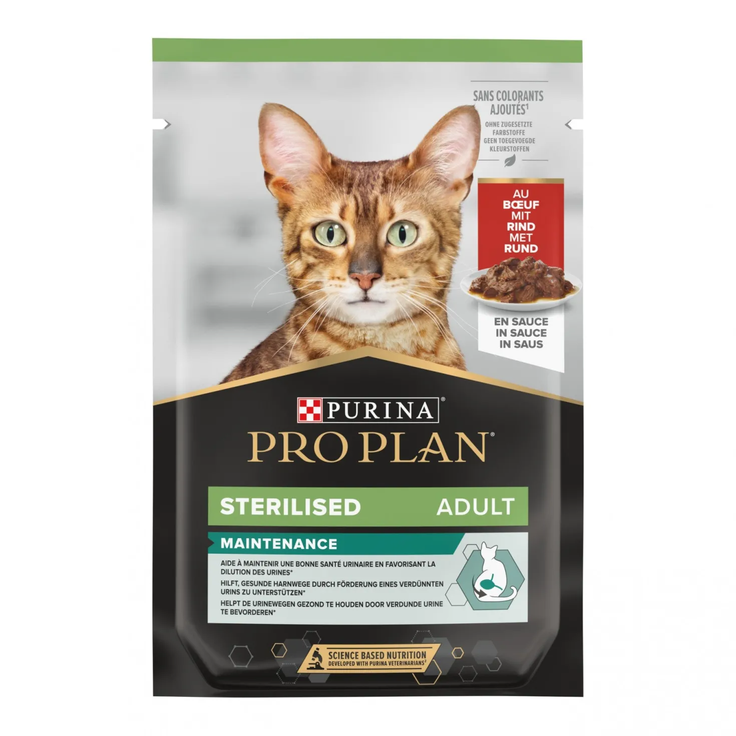 Pro Plan Nutrisavour Sterilised en sauce - pâtée chat