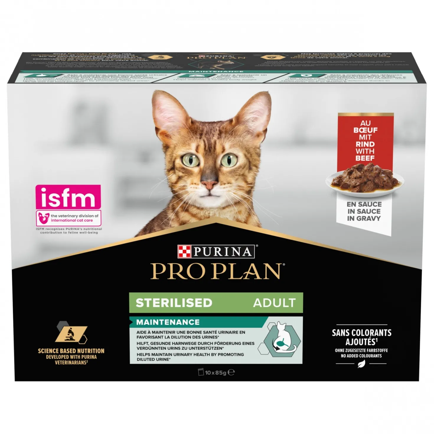 Pro Plan Nutrisavour Sterilised en sauce - pâtée chat