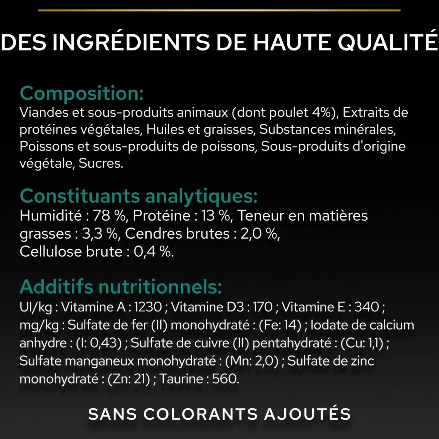 Pro Plan Nutrisavour Sterilised en sauce - pâtée chat