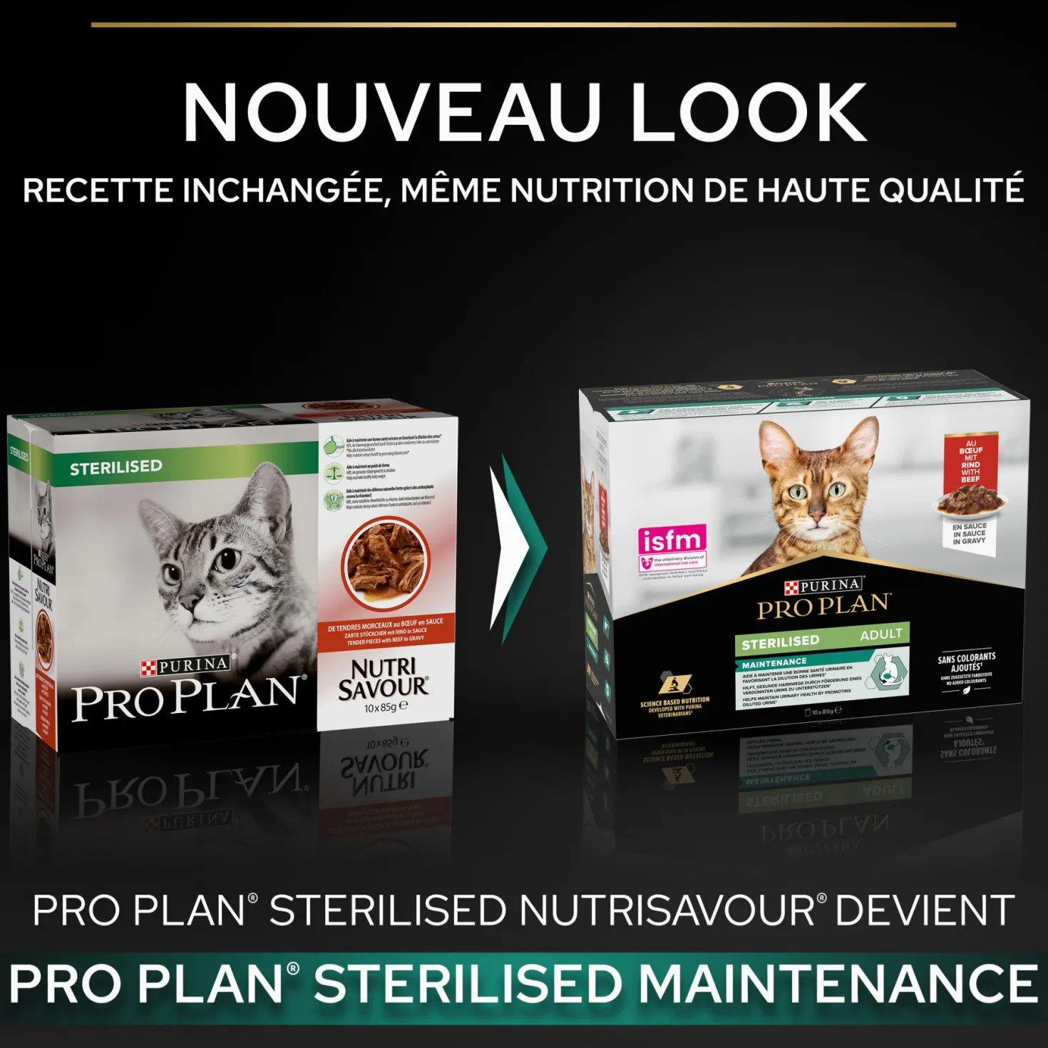 Pro Plan Nutrisavour Sterilised en sauce - pâtée chat