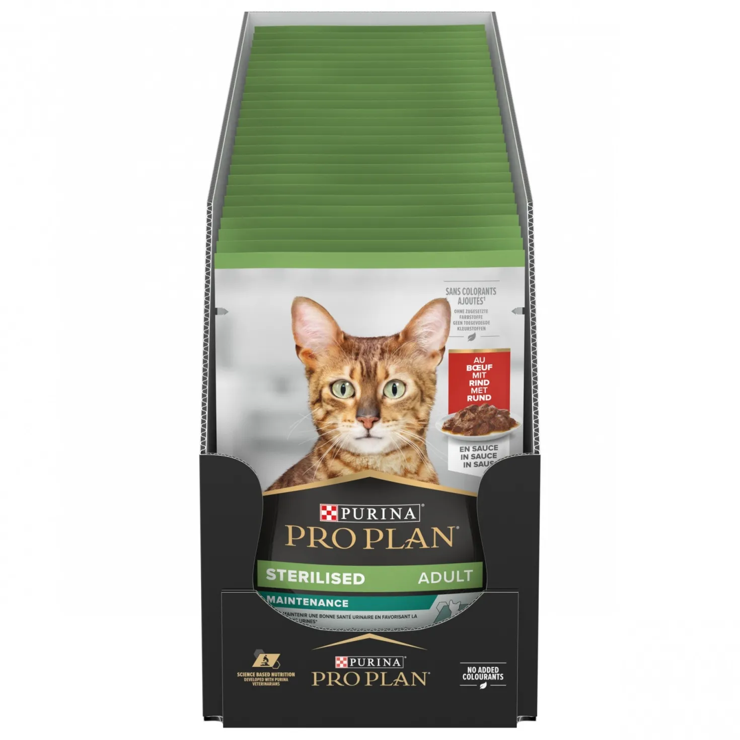 Pro Plan Nutrisavour Sterilised en sauce - pâtée chat