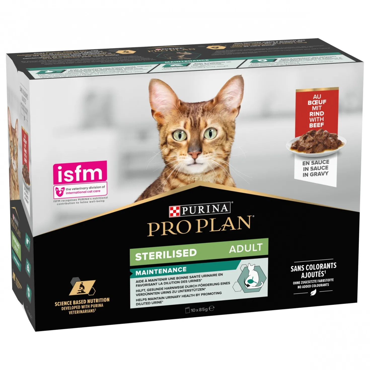 Pro Plan Nutrisavour Sterilised en sauce - pâtée chat