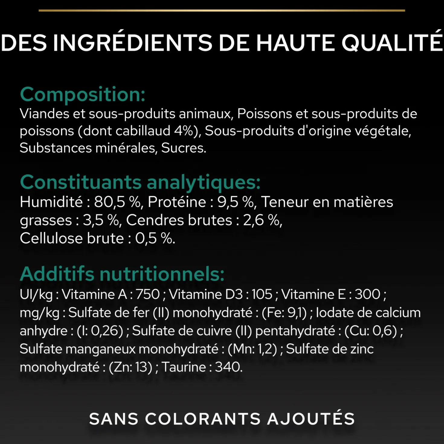 Pro Plan Nutrisavour Sterilised en mousse - pâtée chat