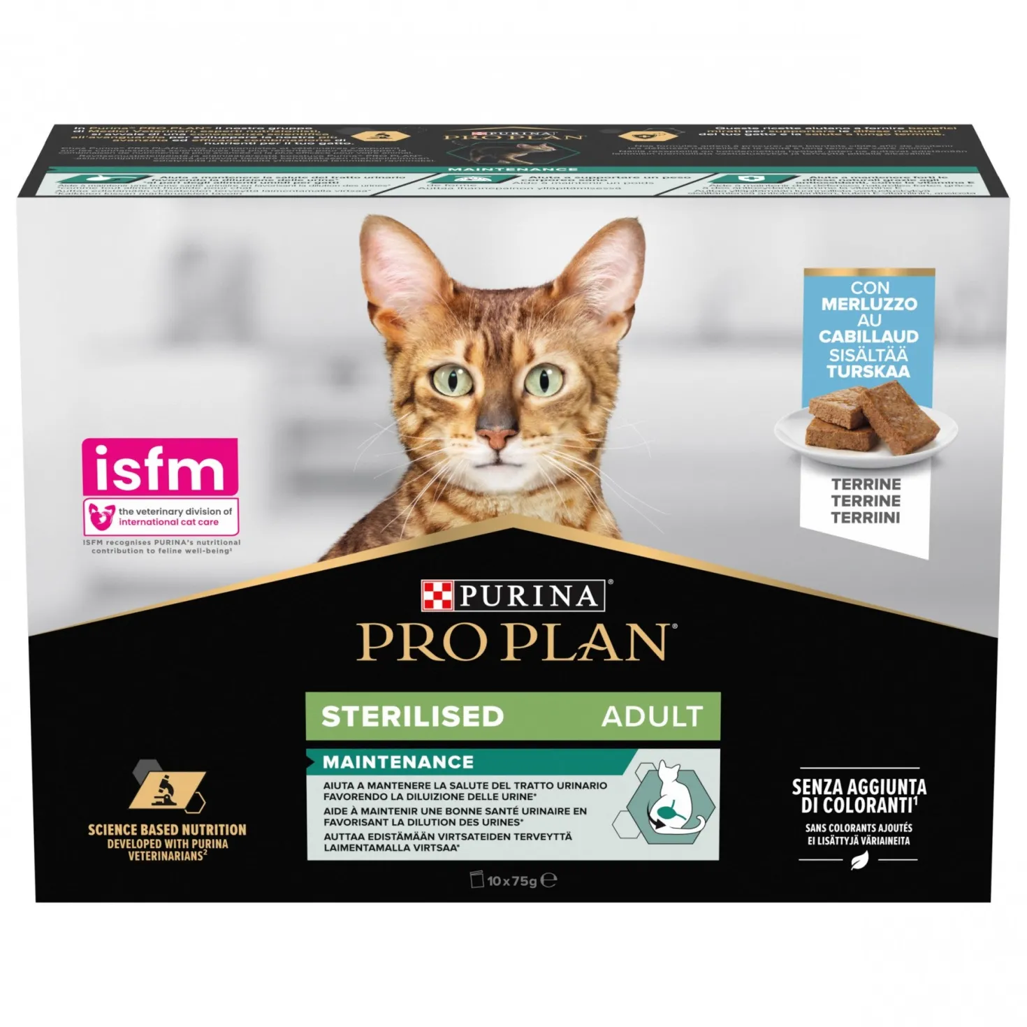 Pro Plan Nutrisavour Sterilised en mousse - pâtée chat