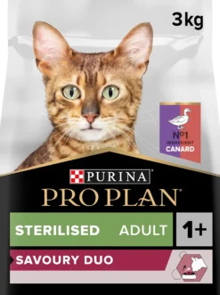 Pro Plan Savoury Duo Sterilised Adult - croquettes chat