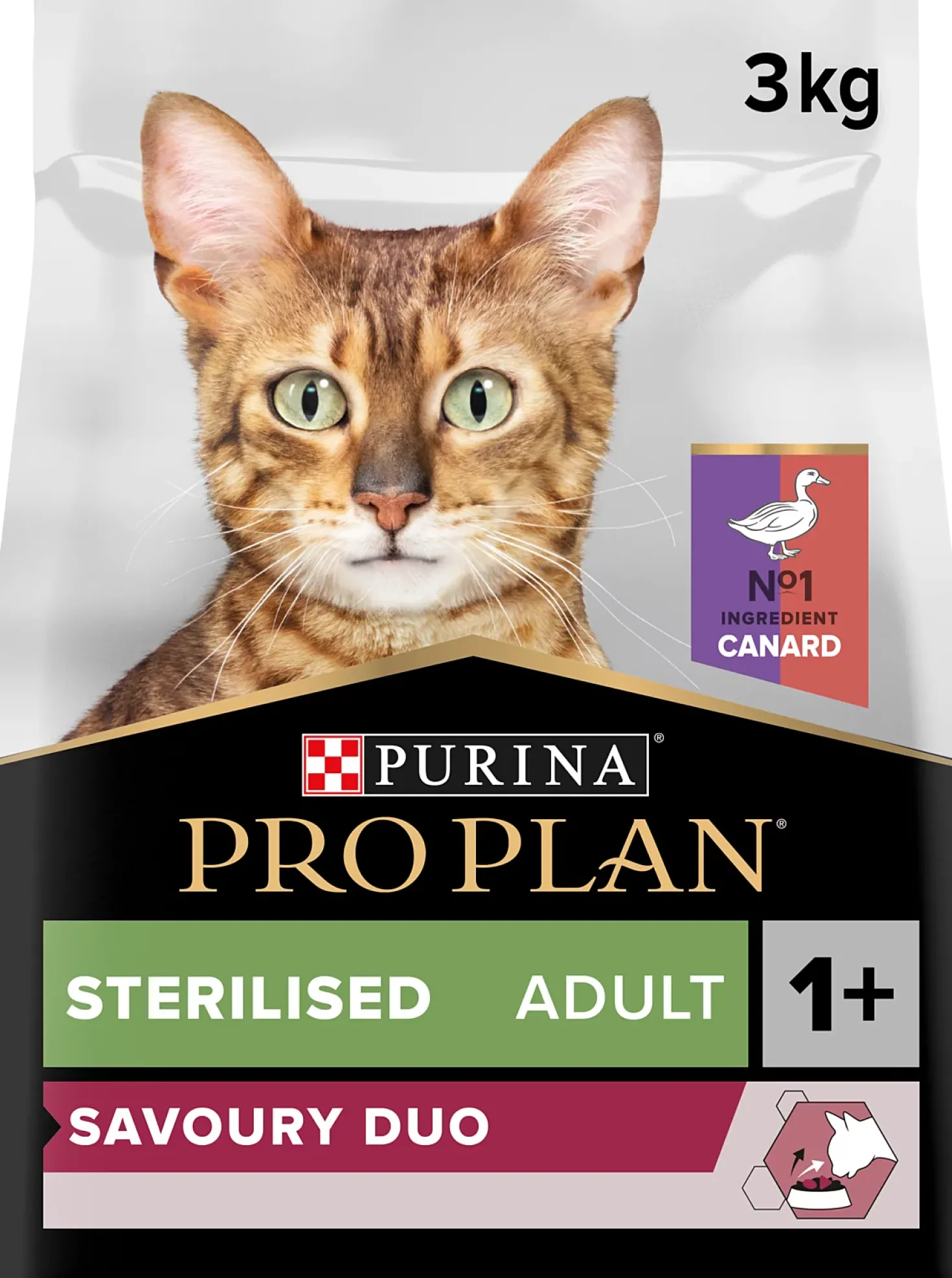 Pro Plan Savoury Duo Sterilised Adult - croquettes chat