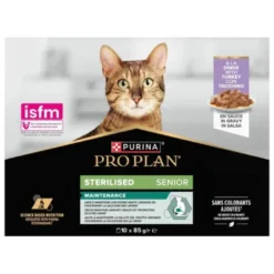 Pro Plan Senior Stérilisé à la dinde - pâtée chat