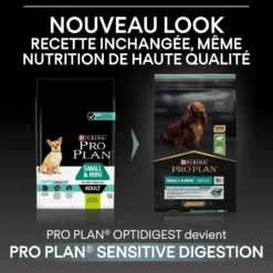Pro Plan Sensitive Digestion Small & Mini Adult à l'agneau - croquettes chien
