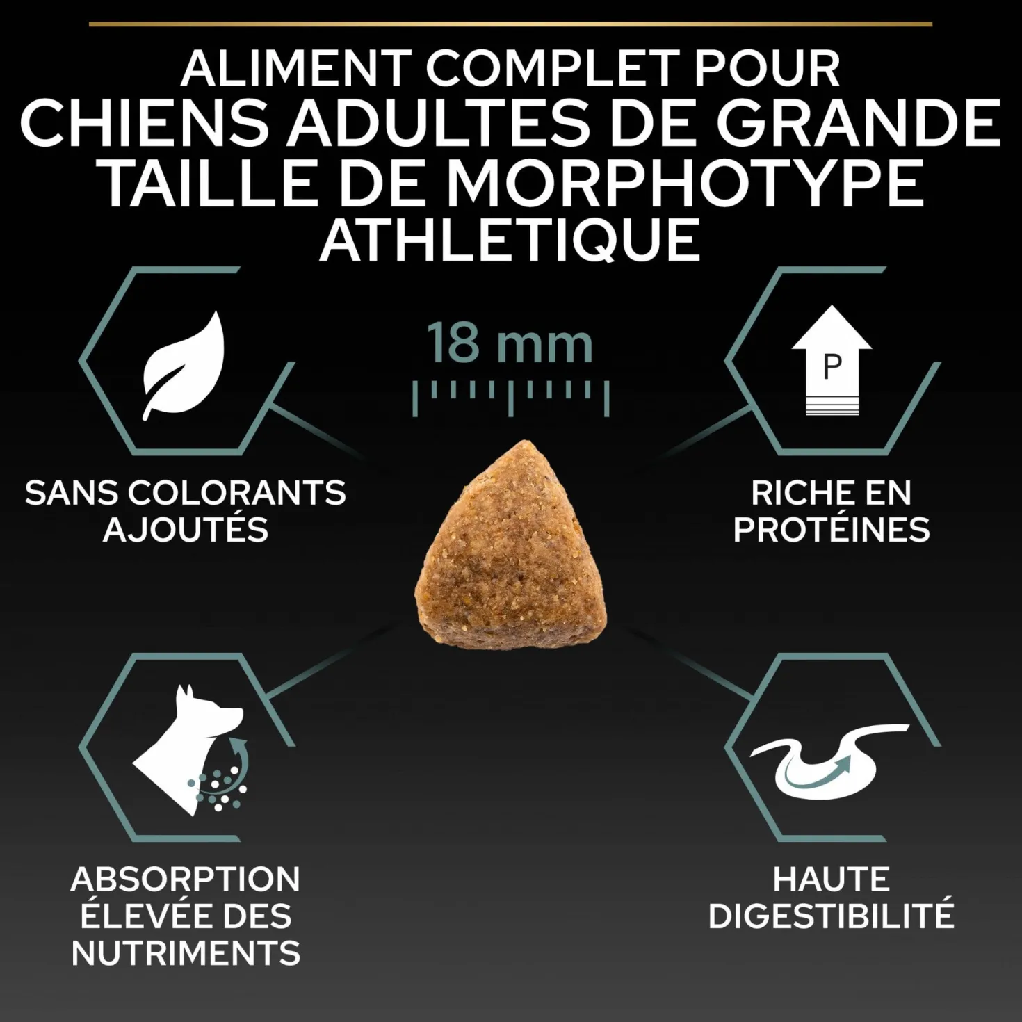 Pro Plan Sensitive Digestion Large Athletic Adult à l'agneau - croquettes chien