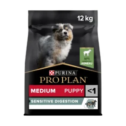 Pro Plan Sensitive Digestion Medium Puppy à l'agneau - croquettes chiot