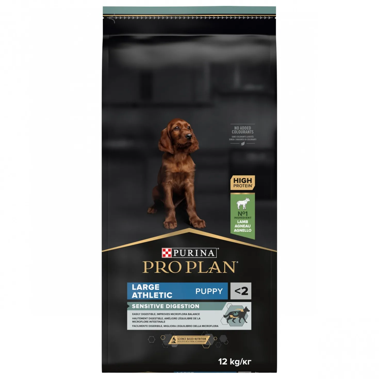 Pro Plan Sensitive Digestion Large Athletic Puppy à l'agneau - croquettes chiot