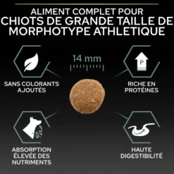 Pro Plan Sensitive Digestion Large Athletic Puppy à l'agneau - croquettes chiot