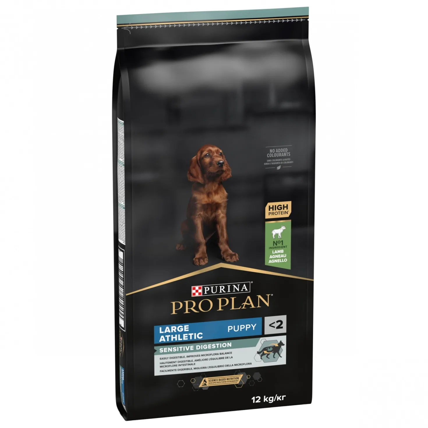 Pro Plan Sensitive Digestion Large Athletic Puppy à l'agneau - croquettes chiot
