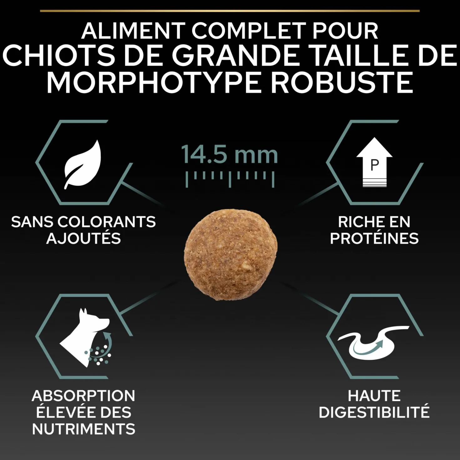 PRO PLAN Sensitive Digestion Large Robust Puppy à la Agneau- Croquettes pour chien