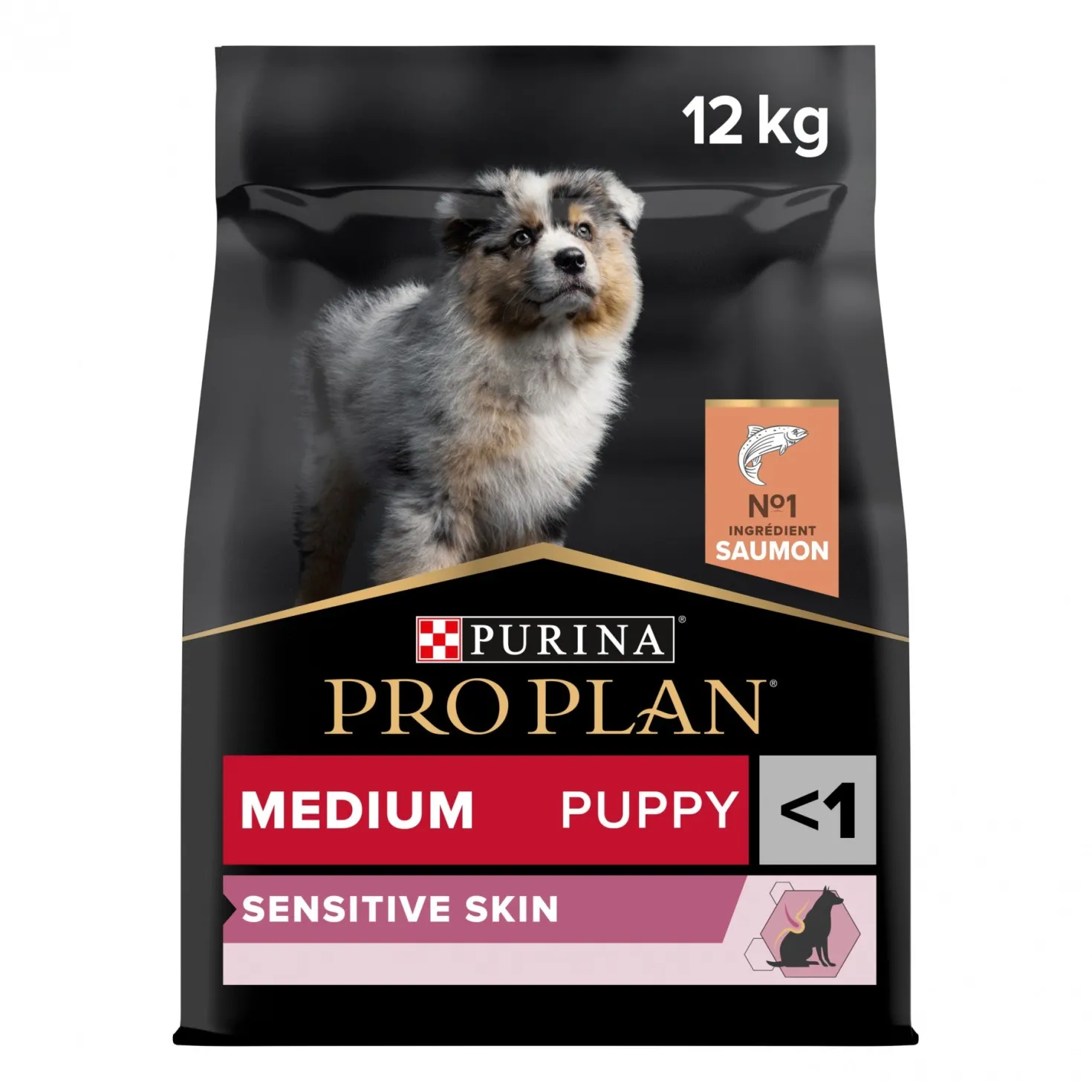 PRO PLAN Sensitive Skin Medium Puppy au Saumon - Croquettes pour chien