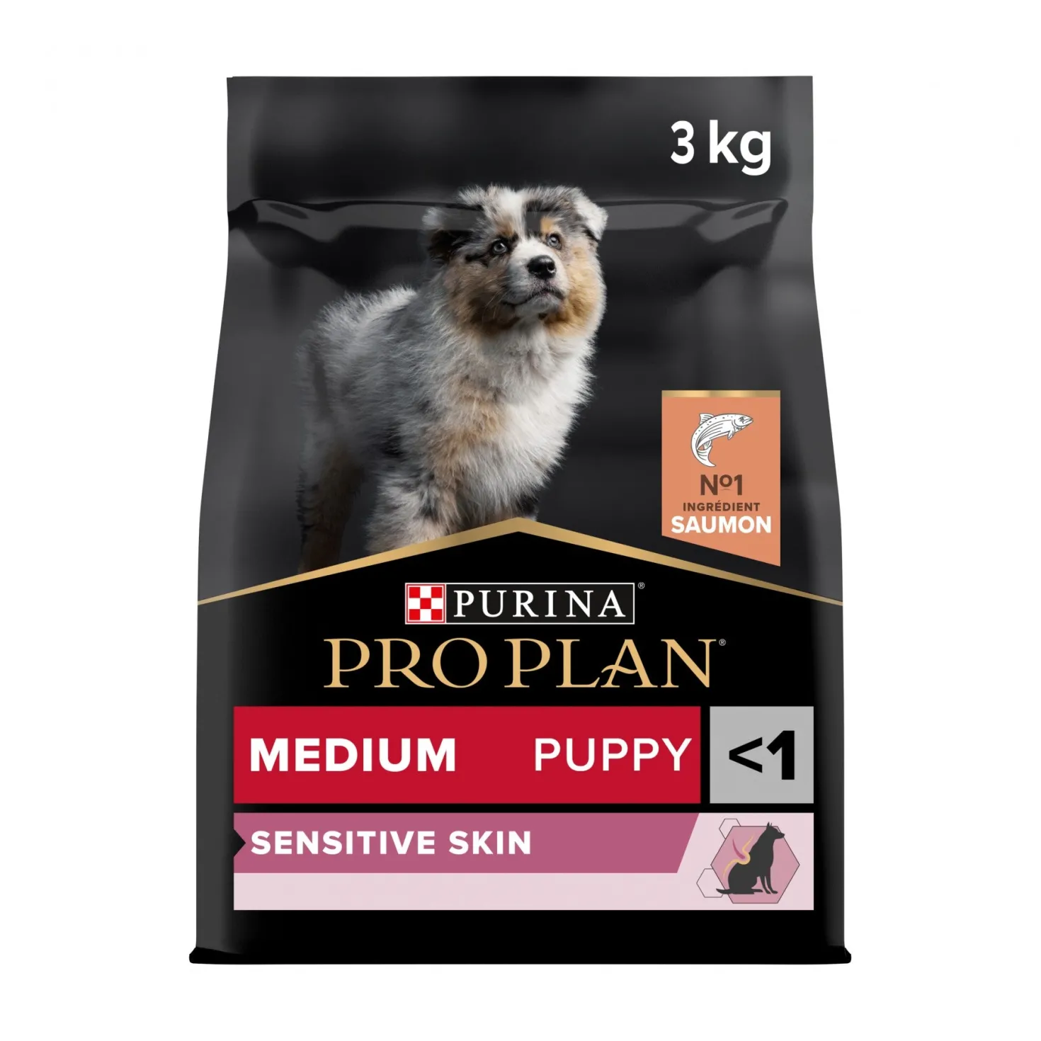 PRO PLAN Sensitive Skin Medium Puppy au Saumon - Croquettes pour chien