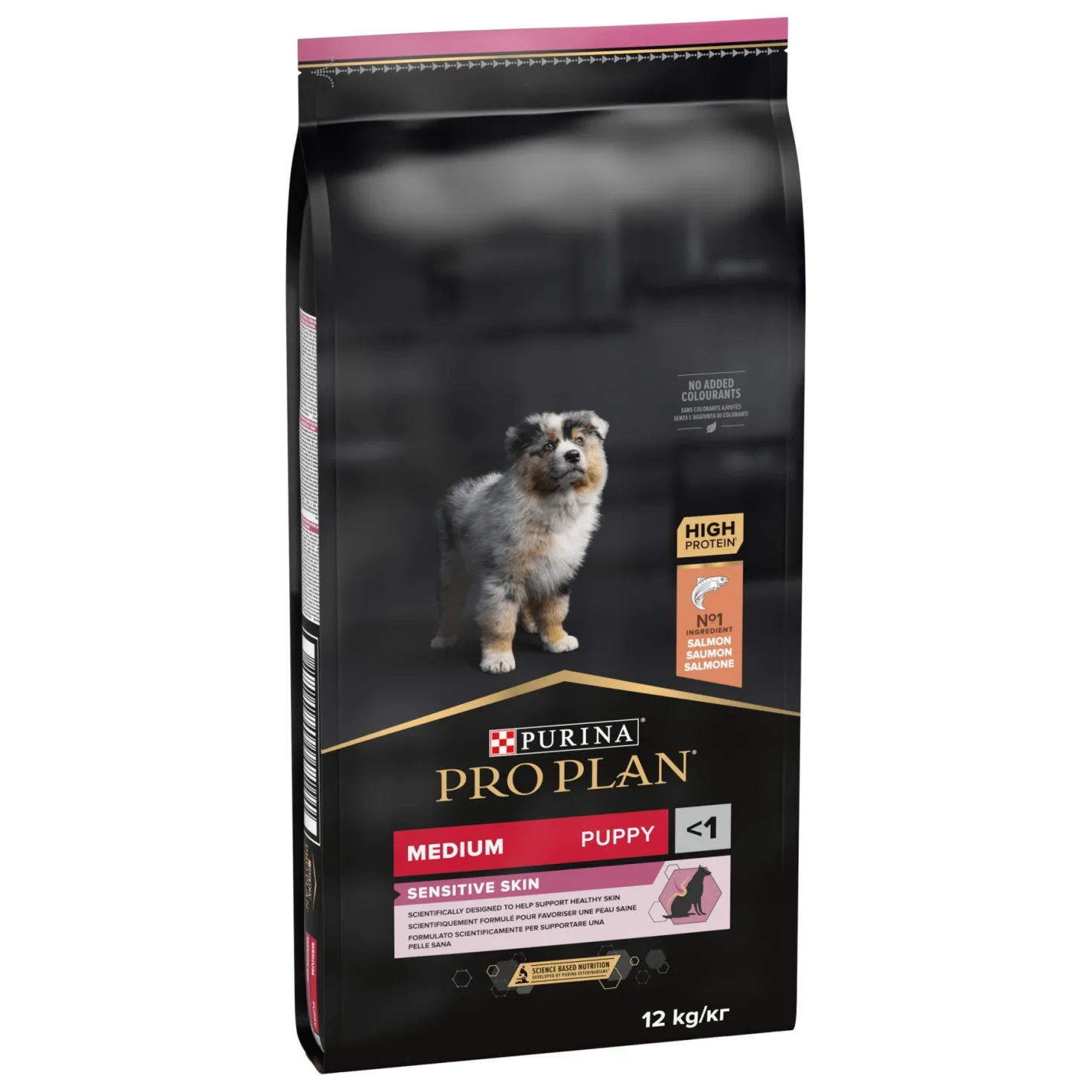 PRO PLAN Sensitive Skin Medium Puppy au Saumon - Croquettes pour chien
