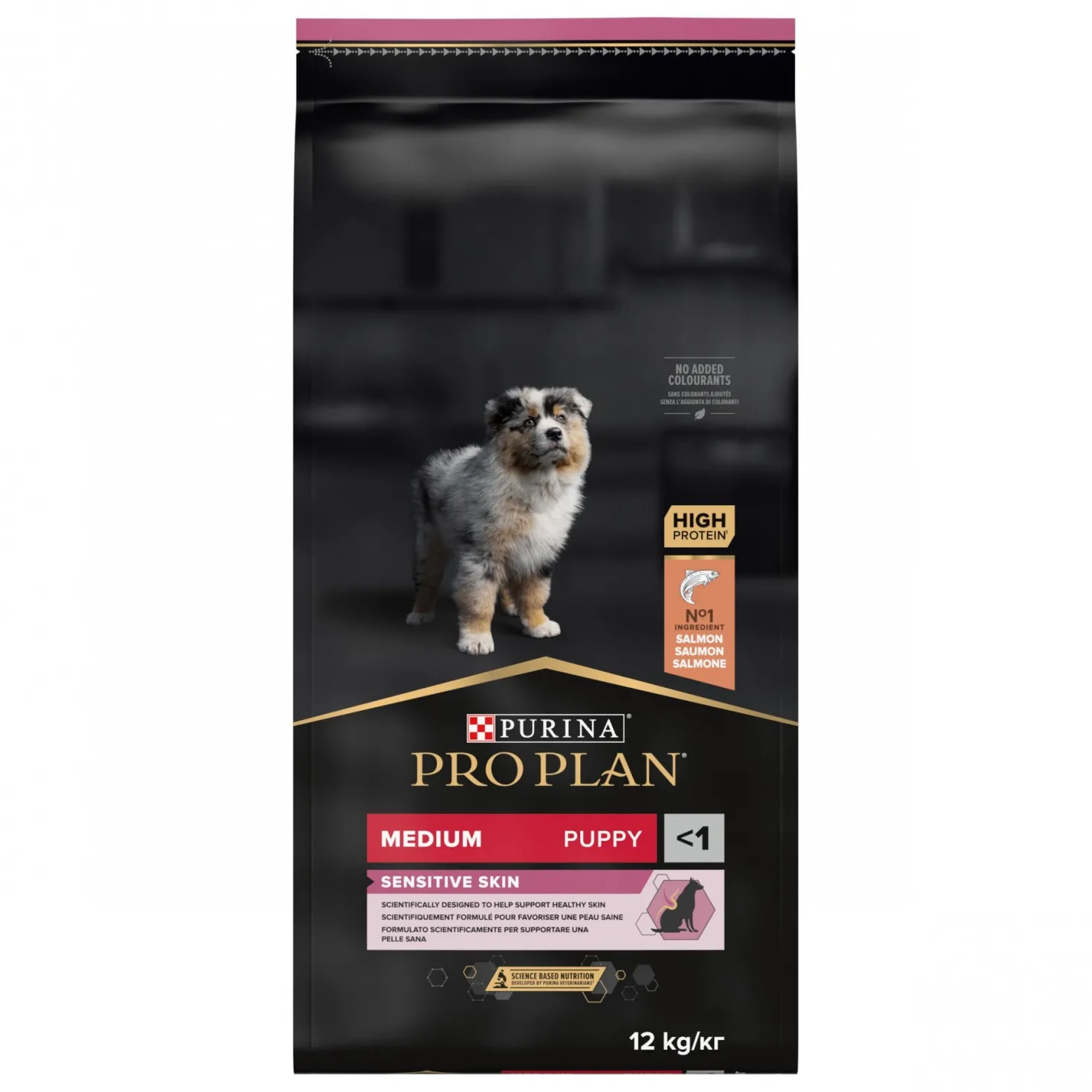 PRO PLAN Sensitive Skin Medium Puppy au Saumon - Croquettes pour chien