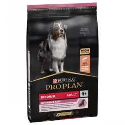 Pro Plan Sensitive Skin Medium Adult au saumon - croquettes chien
