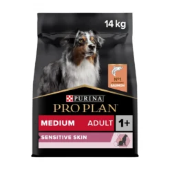Pro Plan Sensitive Skin Medium Adult au saumon - croquettes chien