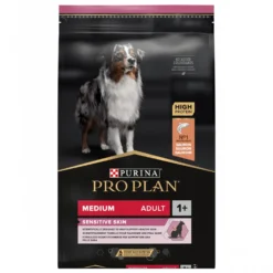 Pro Plan Sensitive Skin Medium Adult au saumon - croquettes chien
