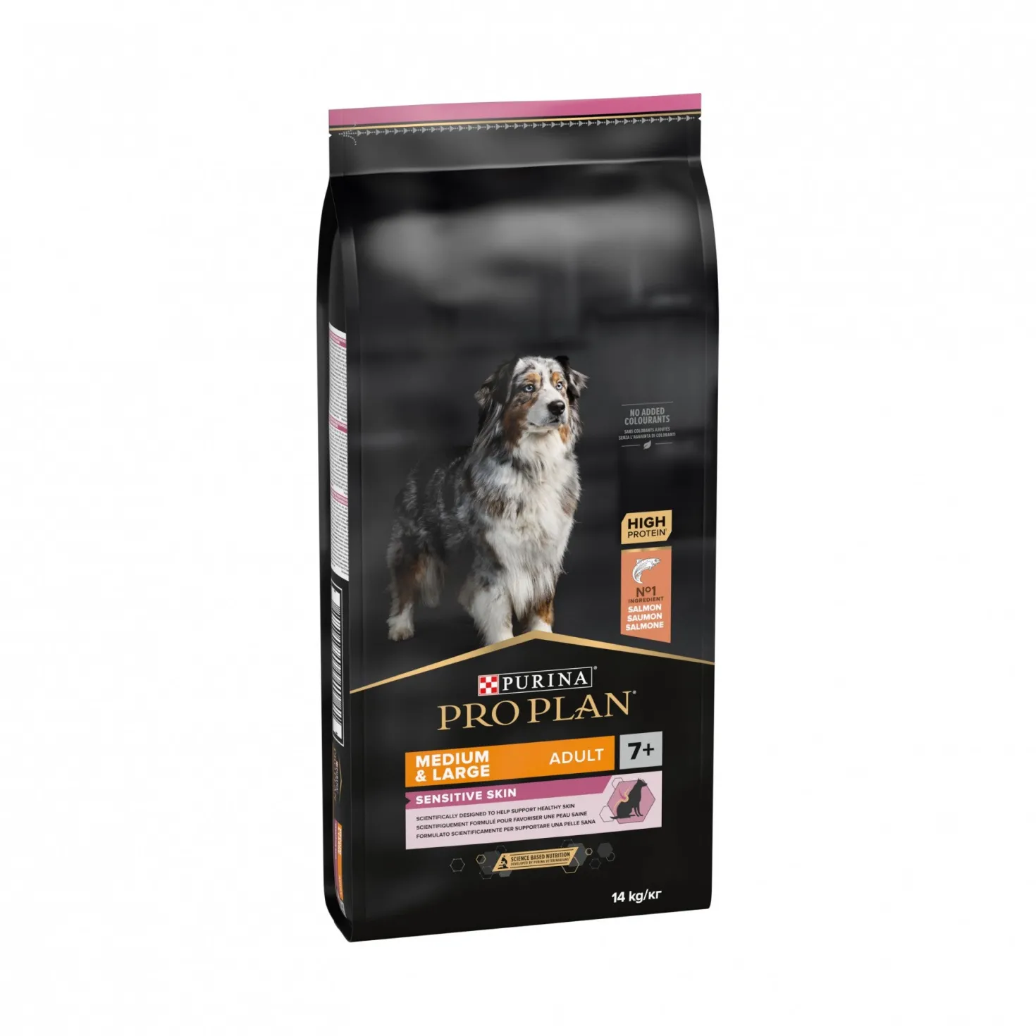 Pro Plan Sensitive Skin Medium & Large Adult au saumon - croquettes chien